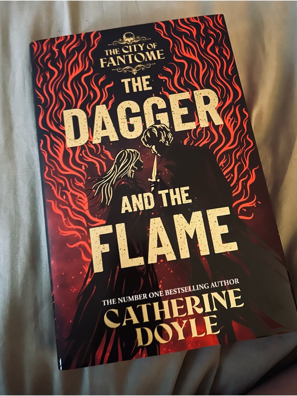 The Dagger and The Flame - Red/Black Cover